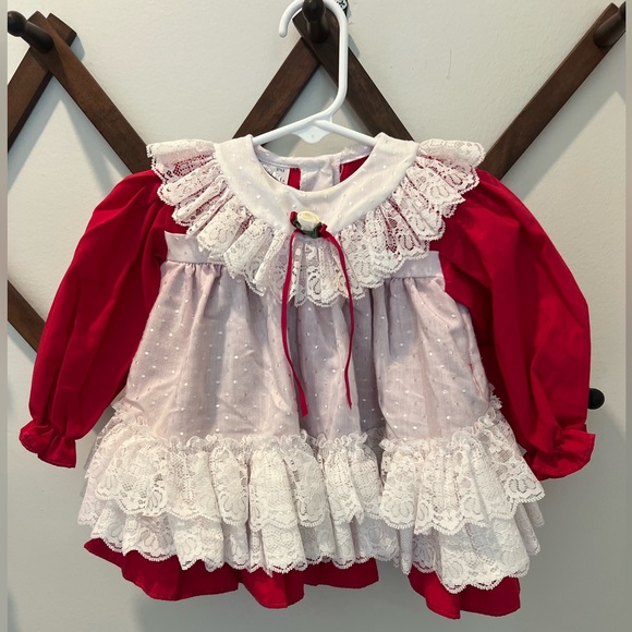 Vintage Dress Baby girl Mini World 12 months